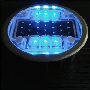 四面发光埋入式太阳能道钉灯