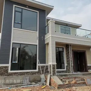 全屋定制农村自建房装配式房屋龙骨型材轻重钢结构集成别墅全套