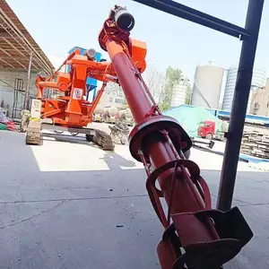 粉料入库出库设备 100T产量粉煤灰装车机 库房用输送设备绞龙