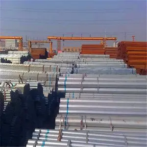 甄乾鑫镀锌带管 重庆现货 给排水搭建专用钢管