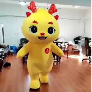 定制卡通人偶服装 成人行走表演服 企业吉祥物人偶加工