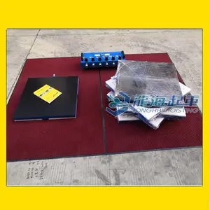 无尘室内精密设备气垫移位搬运,工厂设备整体搬迁,48吨气垫搬运车现货