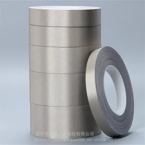 双导铜箔胶带 屏蔽胶带增强信号双面导电地坪纯铜自粘胶带0.1mm厚