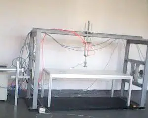 办公桌强度试验机 垂直负载测试