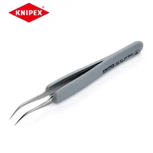 德国KNIPEX凯尼派克92 31 10 ESD 防静电镊子 923110ESD 橡胶柄