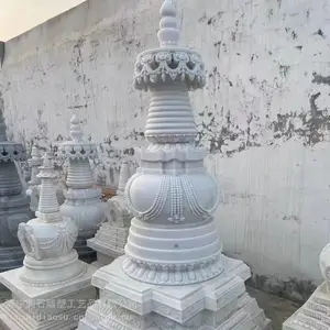 石雕舍利塔青石花岗岩石雕佛塔 五层七层九层石塔制作安装