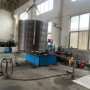 不锈钢反应釜内盘管组装 盘管进行打压实验的常州力兆