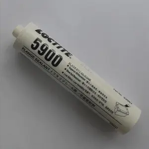乐泰5900胶水 黑色loctite硅橡胶粘剂 耐油汽轮机汽缸密封胶300ml