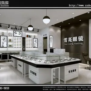 河北专业眼镜店装修设计 眼镜店柜台定制