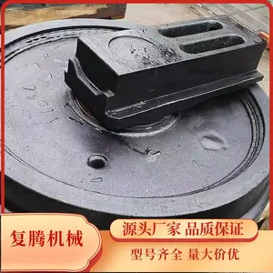 适用PC1250-7引导轮 PC1250-7导向轮 PC1250-7挖掘机引导轮 挖掘机底盘件四轮一带