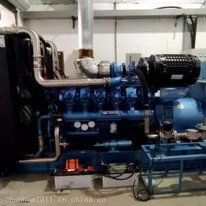 工厂用潍柴500KW天然气发电机组 潍柴沼气发电机 养猪场用潍柴燃气发电机
