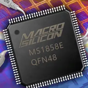MS1858E内置3D视频解码,支持视频缩放。HDMI转换芯片 支持CVBS/S-Video输入