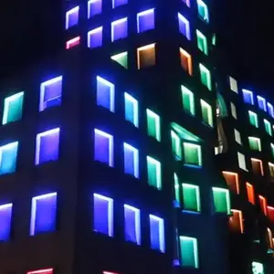 led�߲ʱ�ɫ�ƻ����ˮ�Ƶ������ƹ���KTVװ�αڵ�¥����������