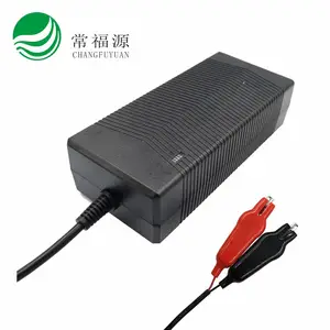 42V5A锂电池充电器电动车独轮车50.4V54.6V58.8V充电器