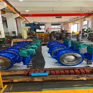 气动粉体偏心半球阀 Q641F-25P DN40快速切断球阀碳钢软密封上装式偏心半球阀 经销