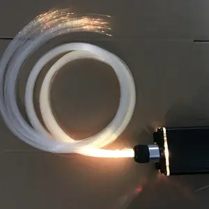 单头16w rgbw光纤光源器 星空顶光纤灯发光器 pmma导光LED光纤机