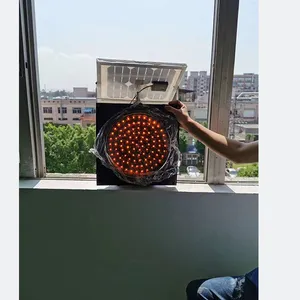 直家直销太阳能黄闪灯、太阳能黄闪红慢灯、交通警示灯