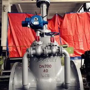 DN900旁通闸阀现货 Z941H-16C电动旁通加闸阀