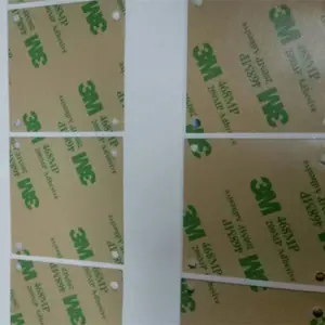 Non substrate double-sided adhesive for electronic, automotive use