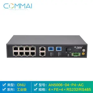 烽火AN5006-04-P4-DC 交换机 电力工业级ONU光网络单元直流双PON口