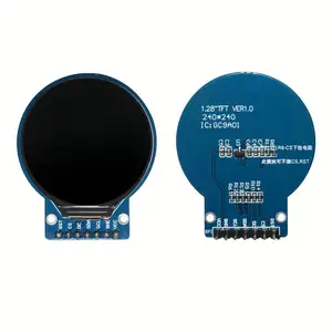 1.28寸TFT液晶显示屏240x240分辨率GC9A01LCD圆屏SPI接口彩屏