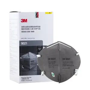 3M 9021防尘口罩KN90防颗粒物煤矿打磨工业粉尘男女耐脏劳保口罩