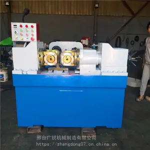 广锐机械数控液压滚丝机 长度不限穿墙丝杠机 高效螺杆滚丝机厂家