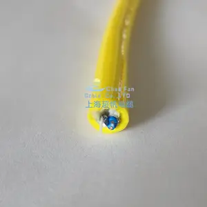 ROV水下机器人光电复合零浮力电缆、脐带缆 2*0.5+1光