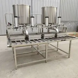 豆腐成型机 可按需定制 气动压榨产量高豆制品设备提供技术