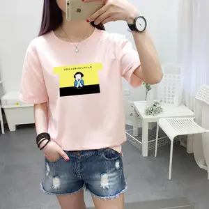 阔腿牛仔裤尾货元5夏季女士短袖T恤杂款服装展销会摆地摊