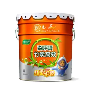 广东涂料靓易居防霉竹炭净味内墙水漆环保涂料厂家直销