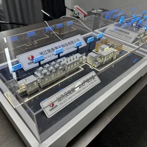 激光加工设备生产线沙盘 切割焊接自动化产线工艺流程模型定制