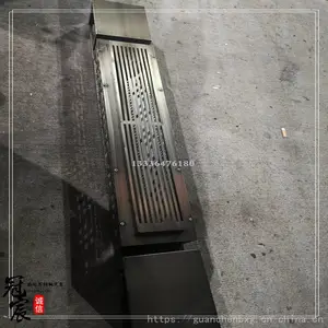 加工不锈钢青古铜灯箱，不锈钢灯具，不锈钢灯箱