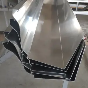 彩铝U型天沟 塑料檐槽 成品檐沟落水 浙江嘉兴本地厂家