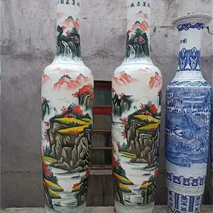 �������ƿ ��ҵ��Ǩ��Ʒ�մɴ�ƿ 3�׸ߴ�ʦ�ֻ��໨�ɻ�ƿ����