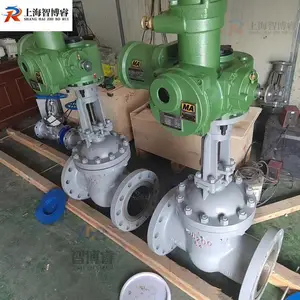 铸钢矿用防爆电动闸阀MZ941H-40C-DN200 带485通讯接口端
