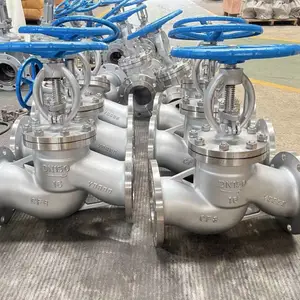 截止阀J41W-16P DN150 不锈钢304 316L材质高温蒸汽国标硬密封截止阀