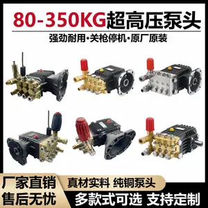 绿锋黑猫泵头清洗机头洗车机铜泵头总成飞驰泵头陶瓷柱塞泵