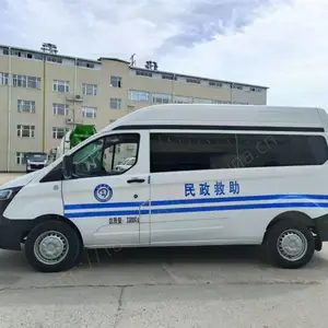 福特全顺V362 汽油流动服务车 带隔断监控消毒系统