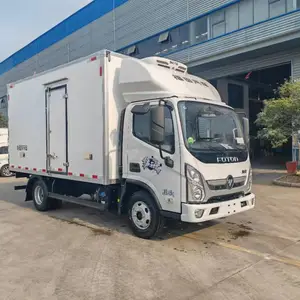 奥铃青春***冷藏车蓝牌4米2水果蔬菜肉类冷链运输车