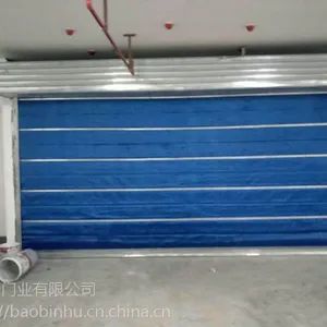 供应(全国保修)萨都奇牌***无机布折叠防火卷帘门,厂家直销