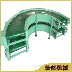 若然机械厂家直销转弯皮带输送机 90度皮带线