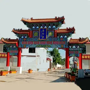 款式多样的广场鼓楼 现代戏楼 寺庙修缮施工