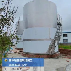 不锈钢材质花椒油储油罐定制公司 100吨食用油储油罐制作 橄榄油储油罐加工企业 鑫中顺油罐