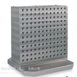 昱暐BP11BC04卧加四面基座方箱孔定位立柱墓碑交换工作台模组化治具孔定位