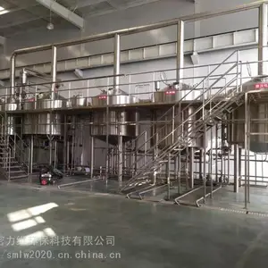 黑龙江啤酒厂大型精酿啤酒设备日产10吨的酿啤酒的设备