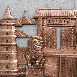 铜浮雕、源头工厂手工制作、传统工艺、质量保障