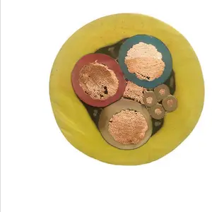 MC煤机电缆线 MCP矿用黄皮橡胶线 MCPT采煤机加强型橡套软电缆