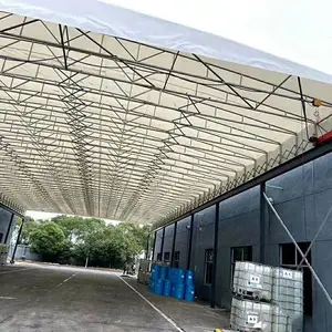 电动推拉棚 户外大型活动推拉雨棚伸缩帐篷大排档烧烤仓库遮阳篷