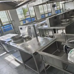 合肥西餐厅厨房工程造价 广州市新新厨具制造供应